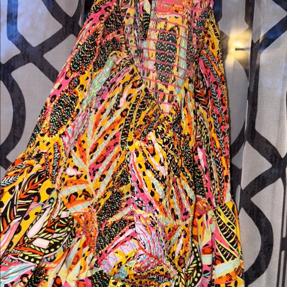 Colorful Patterned Maxi Dress - Picture 5 of 6